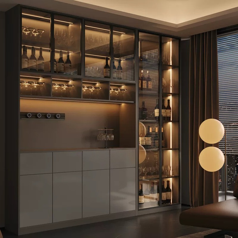Light luxury Italian dining si - Storage 评论和价格