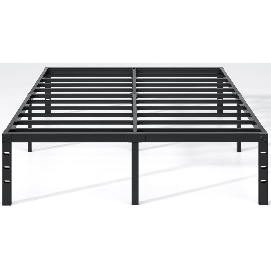 NEW JETO Metal Bed Frame,Queen - Canopy Bed Frame Metal Queen 评论和价格