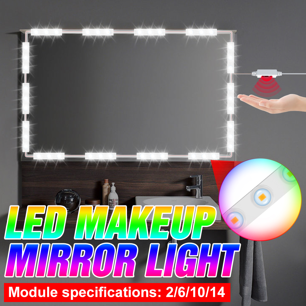 Makeup Mirror Light Vanity Han - Dressing Table Vanity With Lighted Mirror 评论和价格