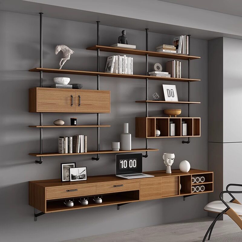 Modern Solid Wood Floating Des - Bedroom Furniture 评论和价格