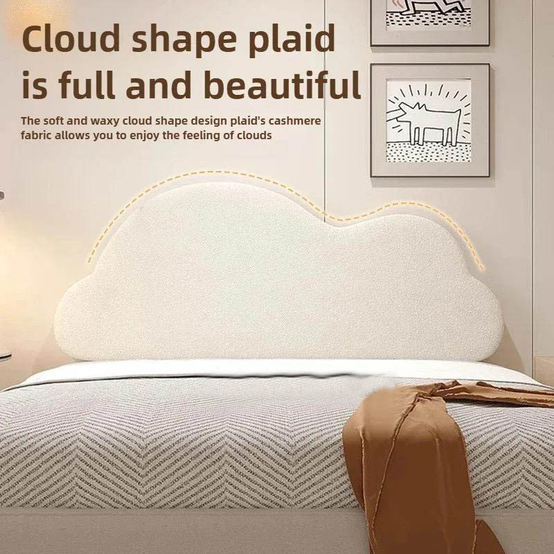 Creative Cloud Shape Bed Headb - Headboard Cushion Backrest Tatami 评论和价格