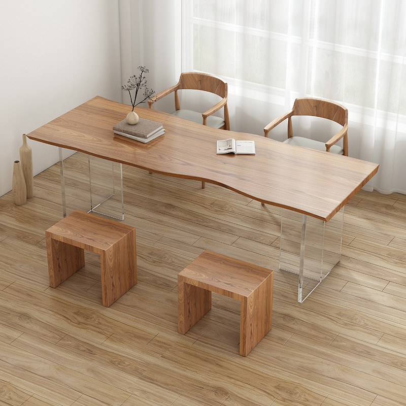 Nordic Luxury Acrylic Solid Wo - Tables 评论和价格