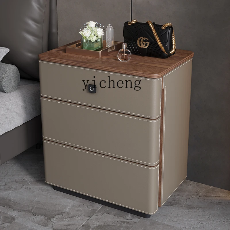 X5-14 saddle leather bedside t - Storage 评论和价格