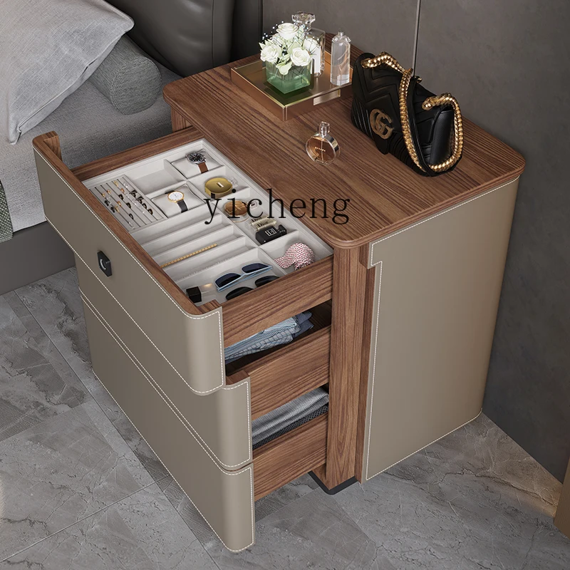 X5-14 saddle leather bedside t - Storage 评论和价格