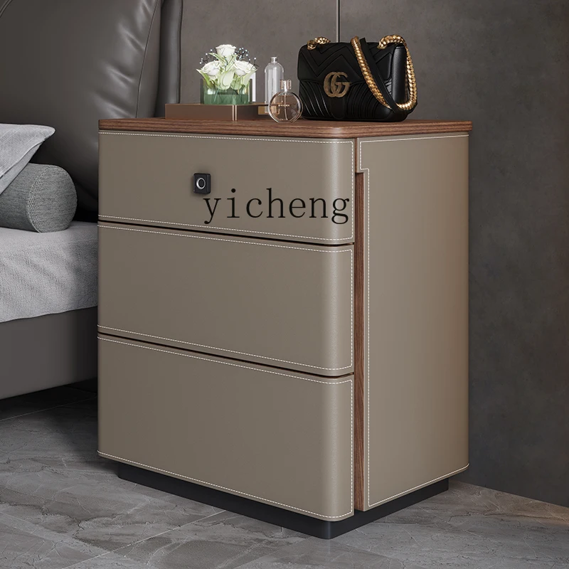 X5-14 saddle leather bedside t - Storage 评论和价格