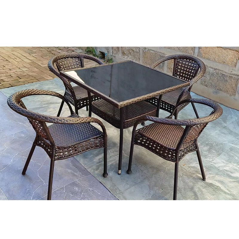 Outdoor rattan tables and chai - Outdoor Furniture 评论和价格