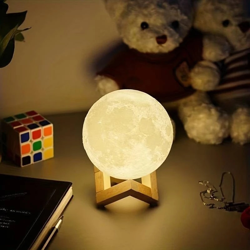 1 LED Moon Light Galaxy Light, - Floating Nightstand With Led Light 评论和价格
