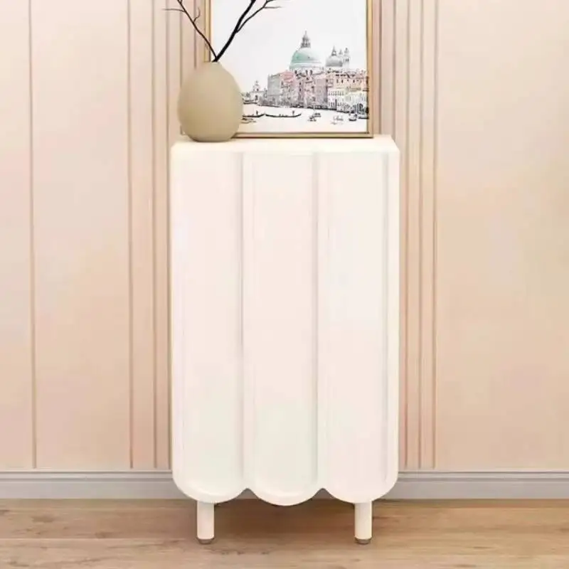 White Minimalist Shoe Cabinet  - Shoe Rack Cabinet Narrow Entryway 评论和价格